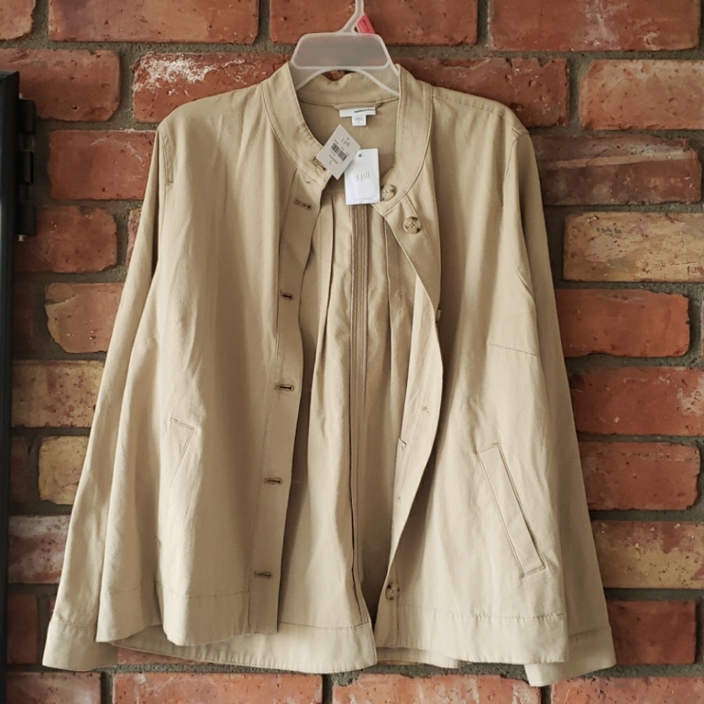 J Jill cape style over blouse